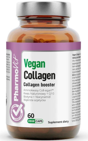 Pharmovit Clean Label Vegan Collagen booster 60 kapsułek