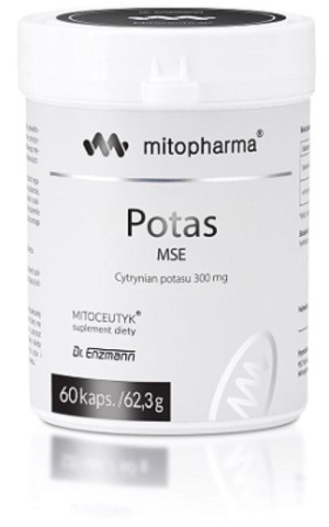 Mito-Pharma Potas MSE 60 kapsułek Dr Enzmann