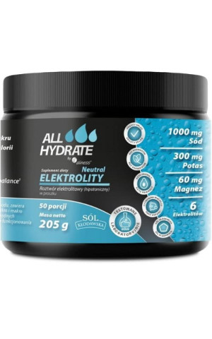 Elektrolity Neutral 205g ALLHydrate