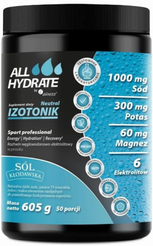 Izotonik Neutral 605g ALLHydrate