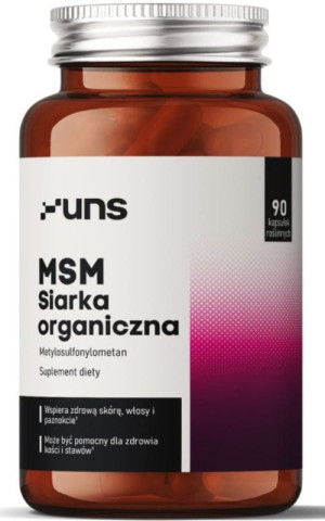 MSM Siarka organiczna 90 kapsułek UNS