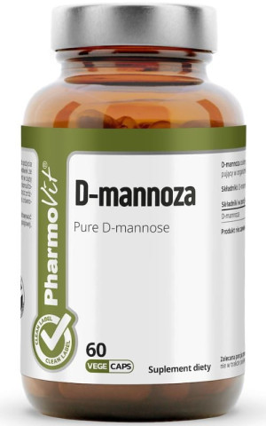 Pharmovit Clean Label D-mannoza 60 kapsułek