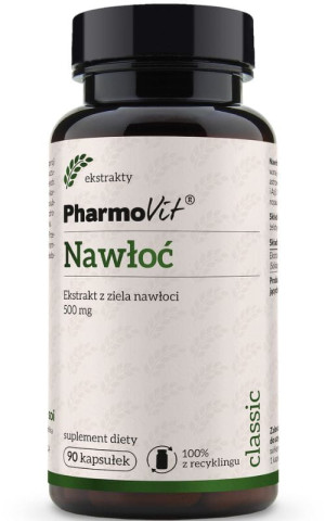 Pharmovit Classic Nawłoć Ekstrakt z ziela nawłoci 500 mg 90 kapsułek