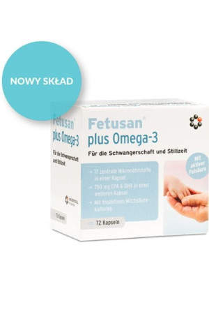 Fetusan plus Omega-3, 72 kapsułki INTERCELL