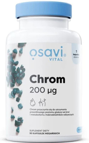 Osavi Chrom 200mcg - 90 vegan kapsułek
