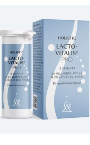 Holistic LactoVitalis PRO probiotyk 12 szczepów 30 kaps.