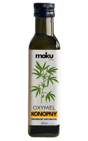 Oxymel konopny 250ml Moku