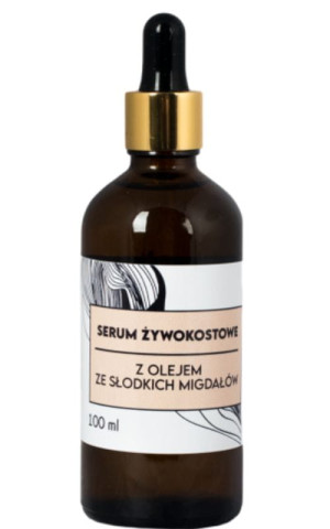 Serum żywokostowe z olejem ze słodkich migdałów 100 ml BJK BIO