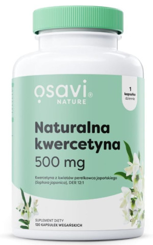 Osavi Naturalna Kwercetyna 500 mg - 120 vegan kaps.