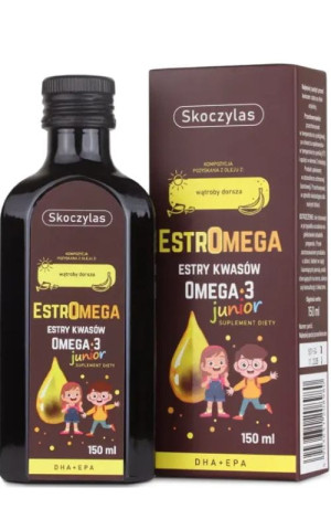 Skoczylas Estromega rybie kwasy omega 3 junior 150 ml