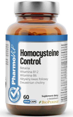 Pharmovit Clean Label Homocysteine Control 60 kapsułek