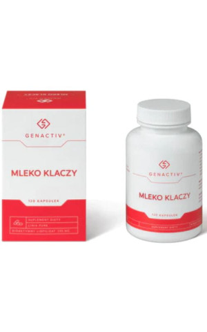 GENACTIV Mleko klaczy 250mg, 120 kaps.