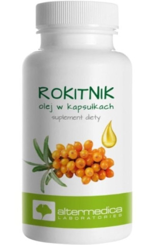 Rokitnik - olej w kapsułkach - 90 kapsułek - Alter Medica