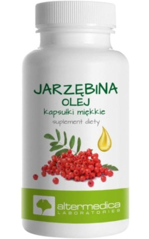 Jarzębina - olej w kapsułkach - 90 kapsułek - Alter Medica
