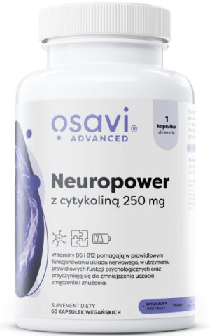 Osavi Neuropower z Cytykoliną 60 kapsułek