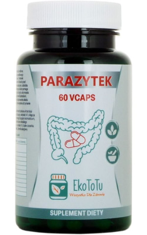 Parazytek oczyszczenie organizmu 60 kapsułek EKOTOTU