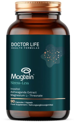 Doctor Life Magtein L- treonian Magnezu Stress-Less Inositol 90 kapsułek