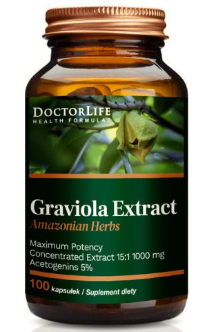 Doctor Life Graviola Extract 100 kapsułek