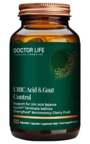 Doctor Life Uric Acid & Gout Control 60 kapsułek