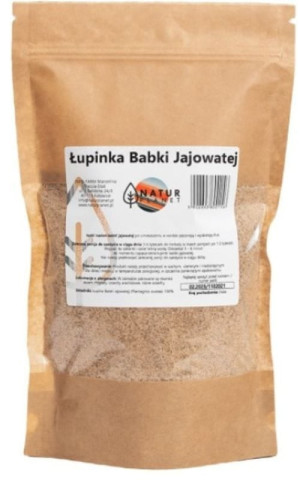 Babka jajowata łupiny 500 g Natur Planet
