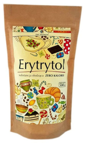 Erytrytol 500g PIĘĆ PRZEMIAN