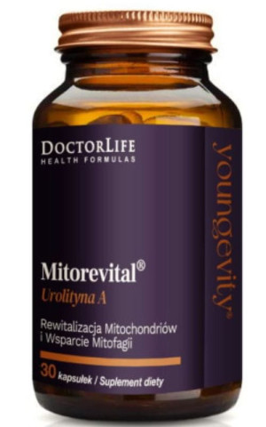 Doctor Life Mitorevital Urolityna A 500mg, 30 kapsułek