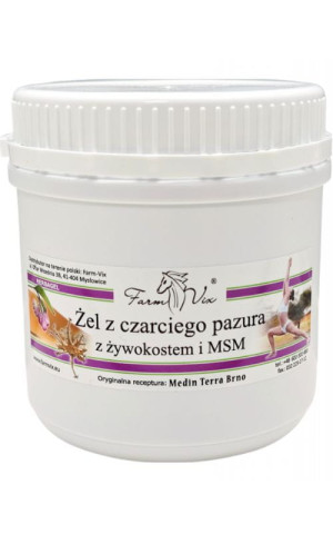 Żel Czarci Pazur z Żywokostem i MSM 600 g Farm-Vix