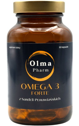 Omega 3 forte z Sardeli Peruwiańskich 60 kapsułek Olma
