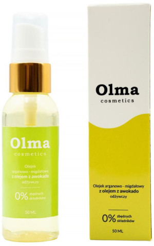 Olejek arganowo - migdałowy z olejem awocado - Odżywczy 50ml Olma