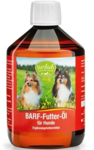 Oleje do BARF dla psów 500 ml Tierlieb Sanct Bernhard