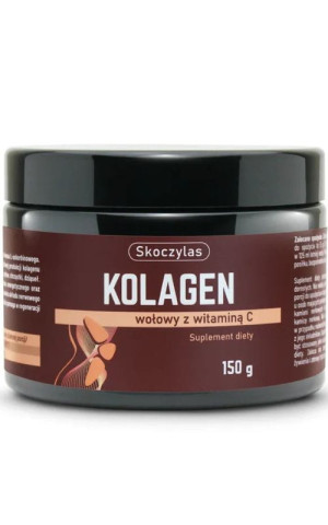 Skoczylas Kolagen wołowy z witaminą C 150 g
