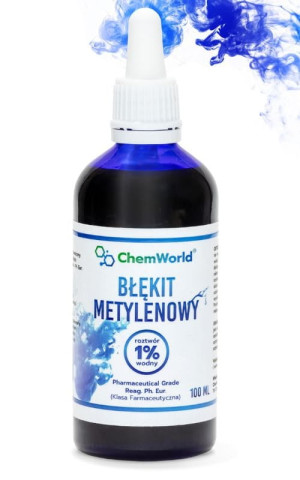 Błękit Metylenowy 1% - 100 ml ( Ph. Eur. ) Chemworld