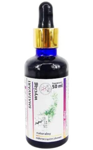 Shatavari wyciąg 50 ml Organis