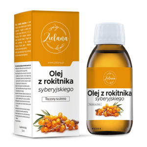 Olej z rokitnika tłoczony na zimno 125ml- Zielana