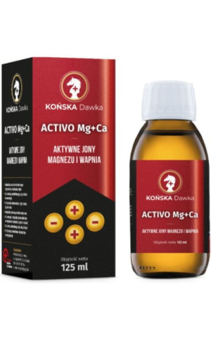 Activo Mg + Ca - Aktywne jony magnezu i wapnia 125 ml Końska Dawka