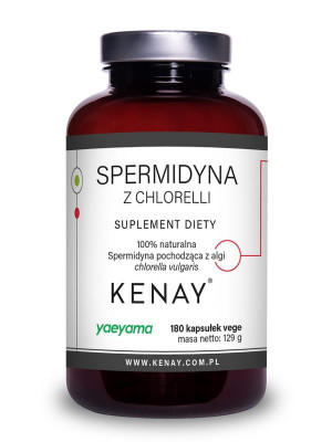 Kenay SPERMIDYNA Z CHLORELLI (180 kapsułek vege)