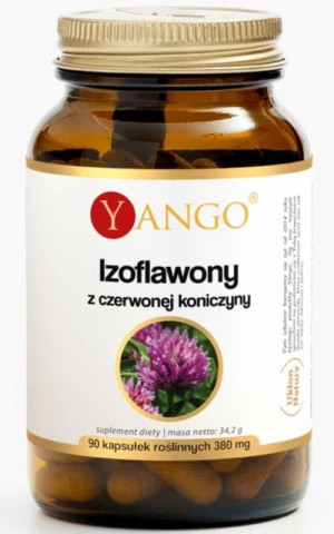 Yango Izoflawony z czerwonej koniczyny - 90 kapsułek
