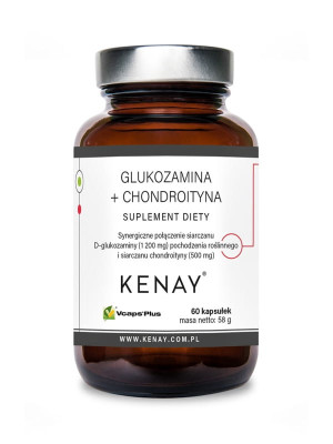 Kenay Glukozamina + Chondroityna (60 kapsułek)