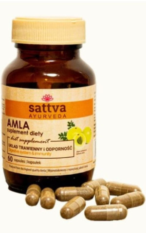 Amla 60 kapsułek Sattva Ayurveda