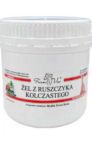 Żel z ruszczyka kolczastego 600 g Farm Vix