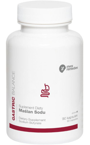Maślan Sodu 90 kapsułek Invex Remedies