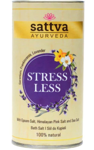 Sól do kąpieli Stress Less 300g Sattva Ayurveda