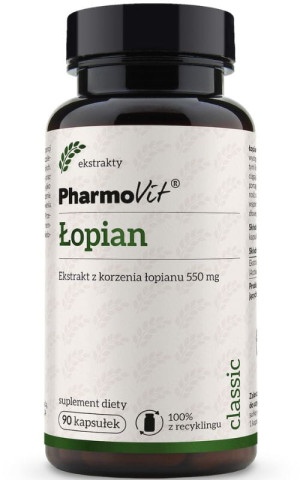 Pharmovit Classic Łopian 90 kapsułek
