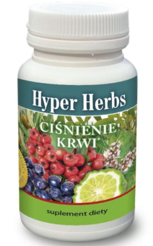 Hyper Herbs - ciśnienie krwi 60 kapsułek Inwent Herbs