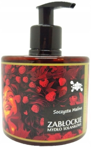 Zabłockie mydło solankowe - Soczysta Malina - 300ml