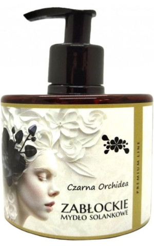 Zabłockie mydło solankowe - Czarna Orchidea - 300ml