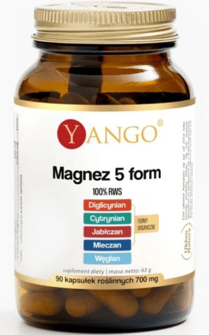 Yango Magnez 5 form - 90 kapsułek