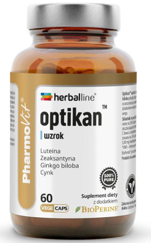 Pharmovit Herballine Optikan wzrok 60 kapsułek