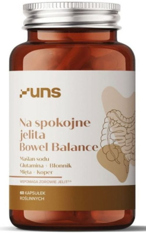 Na spokojne jelita Bowel Balance 60 kapsułek UNS