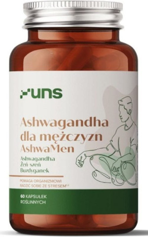 Ashwagandha dla mężczyzn AshwaMen 60 kapsułek UNS